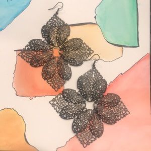 Large statements earrings